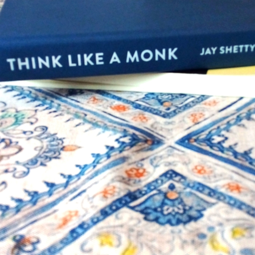 Book. Think like a monk. By Jey Shetty